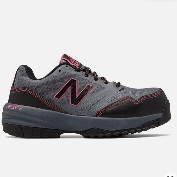New Balance Women's Gray and Pink Athletic Shoes size 6 - Picture 1 of 8